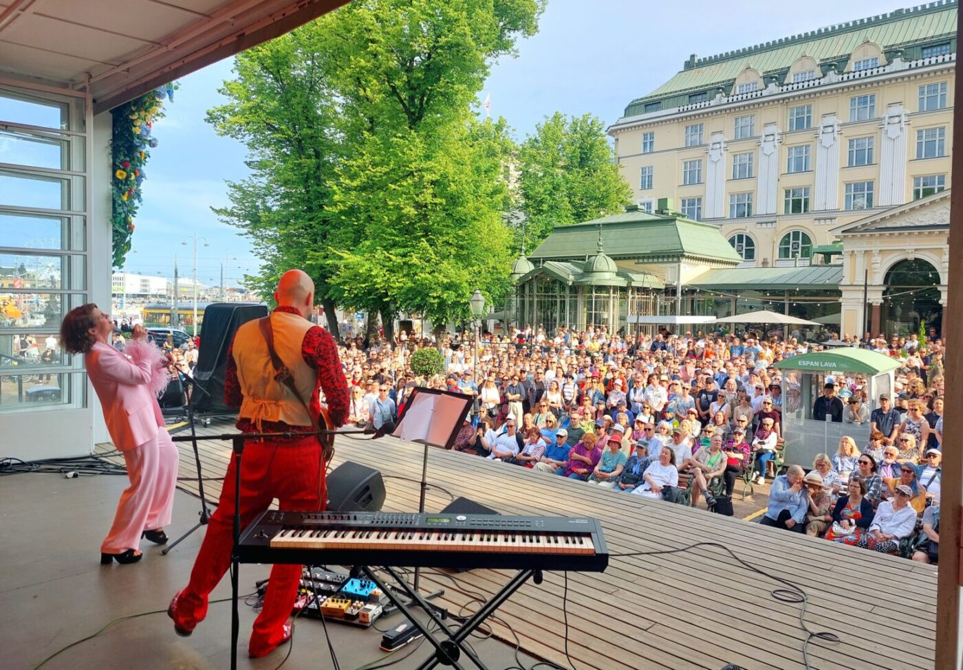 Maria Ylipää ja Marzi Nyman, kuva Laura Pyrrö